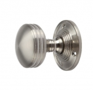 Wickes Rimmed Mortice Knob Satin Nickel Finish £12.35