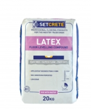 Setcrete Latex Floor Levelling Compound 20kg £17.99