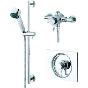 Wickes Narran Thermostatic Mixer Shower Chrome £159.19