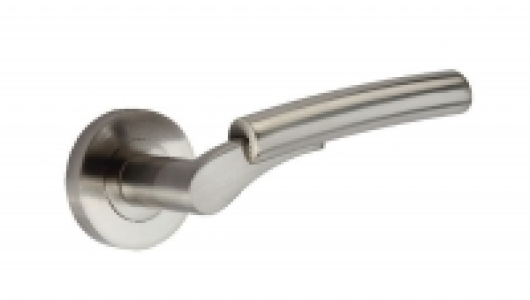Wickes Siena Round Rose Handle Chrome & Satin Nickel Finish