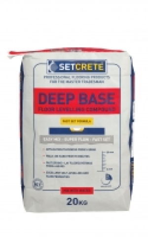 Setcrete Deep Base Floor Levelling Compound 20kg £18.99