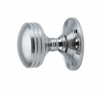 Wickes Rimmed Mortice Knob Polished Chrome Finish £10.80