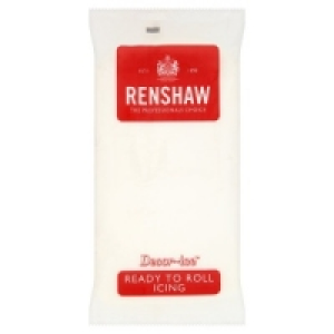 Renshaw White Sugarpaste Decor-Ice Ready to Roll Icing 1kg