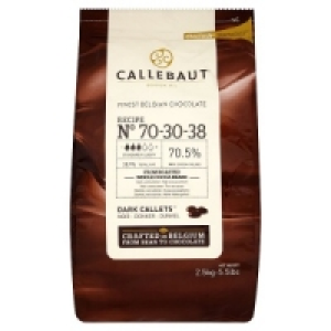Barry Callebaut Callebaut 70% Dark Chocolate Callets From Roasted Whole Coco