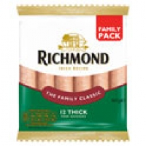 RICHMOND-THICK-SAUSAGES £2.00