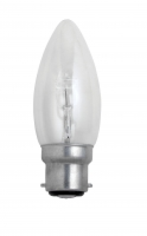 Wickes 28W Halogen B22 Candle Bulb 4 Pack