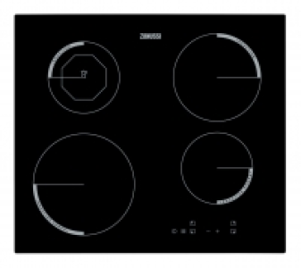 Zanussi ZE16840FBA Induction Hob Black 600mm
