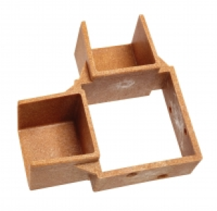 Fencelock Top and Bottom Corner 75mm Fitting