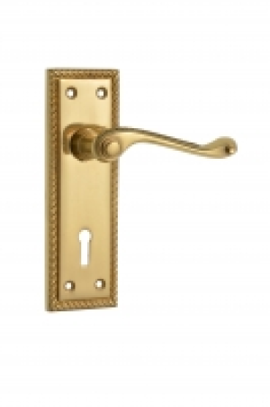 Wickes Cheshire Georgian Scroll Lock Handle Polished Brass £8.07