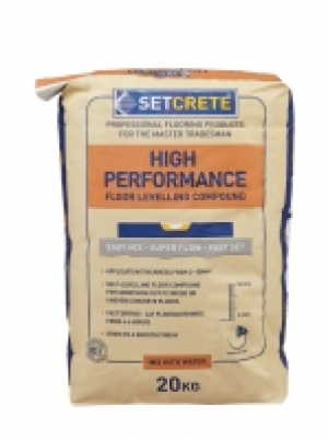 Wickes  Setcrete High Performance Floor Levelling Compound 20kg