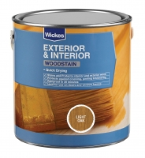 Wickes Woodstain Light Oak 750ml