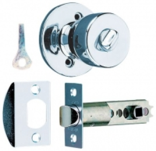 Wickes Privacy Knob Set Chrome Finish £17.42