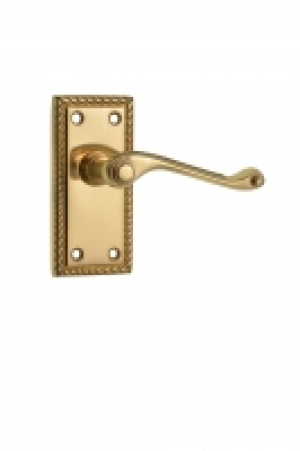 Wickes Cheshire Georgian Scroll Latch Handle Polished Brass £7.81