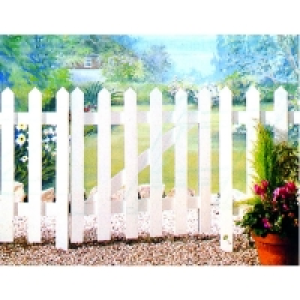 Wickes Palisade Pointed Top Timber Gate Kit 890 x 865mm £19.99