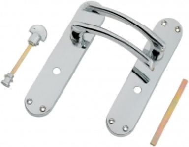 Wickes Dante Bathroom Handle Polished Chrome Finish £16.99