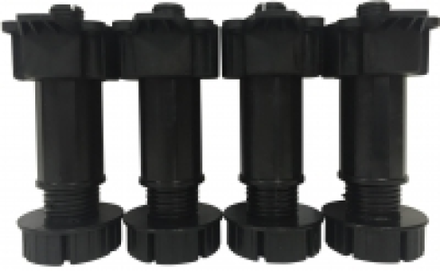 Wickes Fitted Furniture Legs Black Pack 4 £16.00