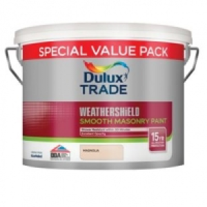 Dulux Trade Weathershield Smooth Magnolia 7.5L £23.99