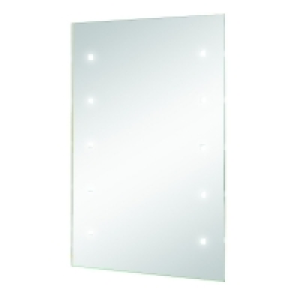 Wickes Small Rectangular LED Bathroom Mirror £44.99