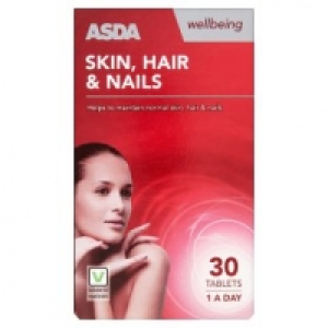 Wellbeing Skin, Hair & Nails Tablets £2.50