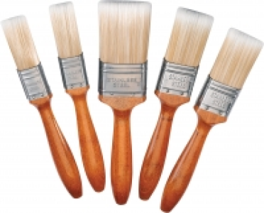 Wickes Mastercoat Synthetic Paint Brush Set 5 Pack £9.49