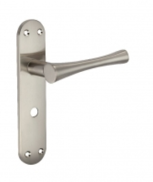 Wickes Bella Bathroom Handle Satin Nickel Finish £11.04