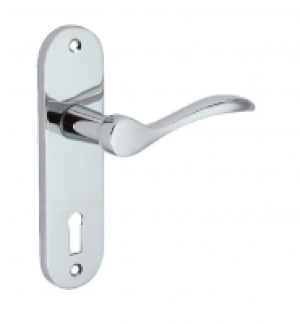Wickes Elda Lock Handle Polished Chrome Finish £9.56