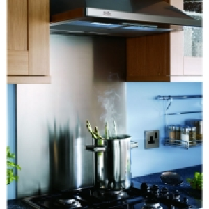 Wickes Splashback Stainless Steel 600 x 700 x 15mm
