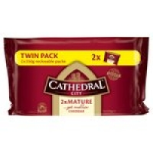 Cathedral City Mature Cheddar Twin Pack &pound;4.00