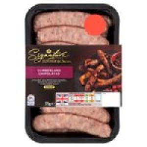 M Signature Cumberland Chipolata Sausages 12 £2.00