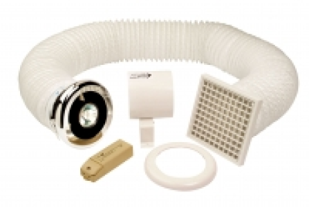 Manrose in Line Shower Lite Fan Kit 100mm Slktc
