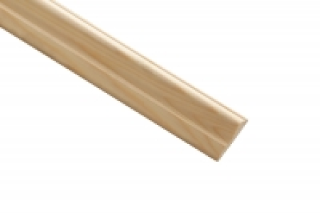 Wickes Pine 2 Rise Panel Moulding 28 x 9 x 2400mm £5.49