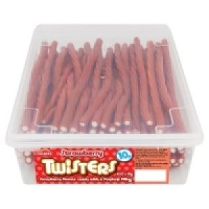 Crazy Candy Factory Strawberry Twisters 100 x 15g