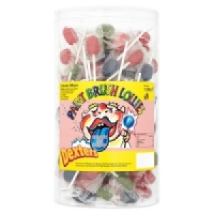 Hirsch Paint Brush Lollies 180 Pieces
