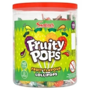 Swizzels Fruity Pops Tub Fruit Flavour Lollipops 120s