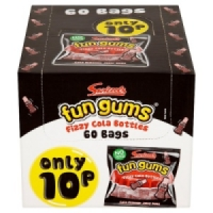 Swizzels Fun Gums Bags Fizzy Cola 60s