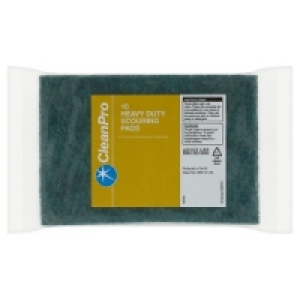 Clean Pro 10 Heavy Duty Scouring Pads