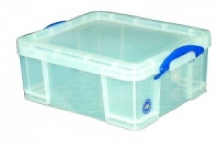 Really Useful Multi Media Box Clear 18 Litre
