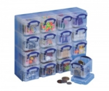 Really Useful Organiser Clear 16 box 0.14L
