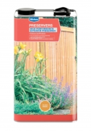 Wickes High Performance Wood Preserver 5L Golden Oak £29.99