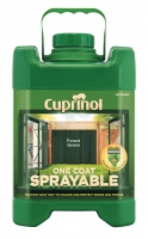 Cuprinol 1 Coat Sprayable Forest Green 5L &pound;17.99