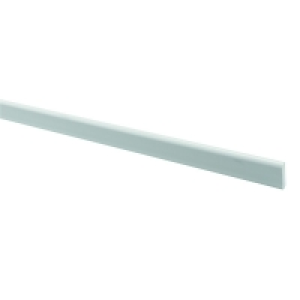 Wickes PVCu White Cloaking Profile 45 x 2500mm &pound;4.19