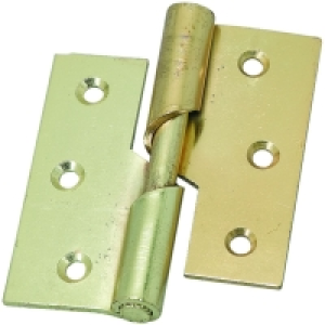 Wickes Left Hand Rising Butt Hinge 76mm 2 Pack