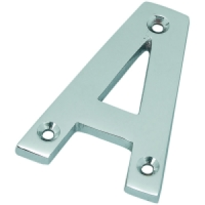 Wickes Door Letter A Chrome