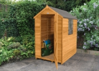 Wickes Overlap Dip Treated Apex Shed 4x6