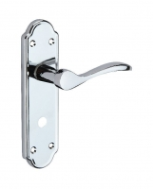 Wickes Romano Bathroom Handle Polished Chrome Finish £12.47