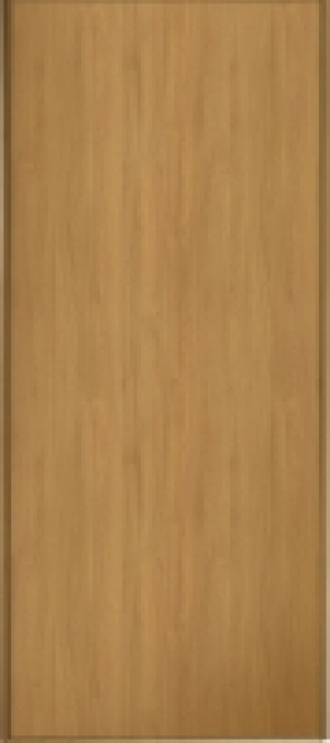 Wickes Sliding Wardrobe Door Oak Frame & Panel 2220 x 914mm
