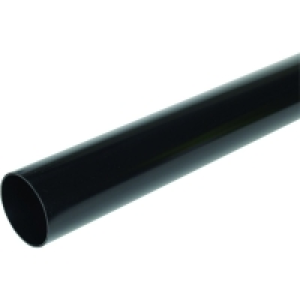 Wickes Black Roundline Downpipe Length 2000mm