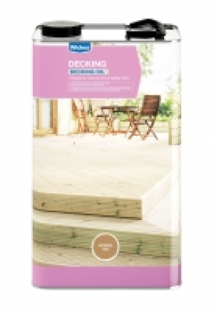 Wickes Decking Oil 5L Natural Oak £29.99