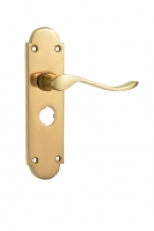 Wickes Prague Victorian Shaped Privacy Handle Polished Brass £10.55
