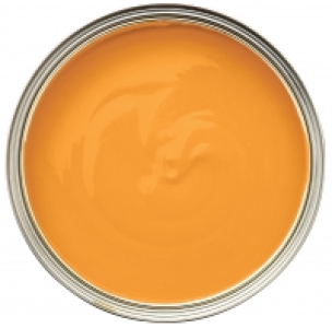 Wickes Colour @ Home Vinyl Silk Emulsion Paint Mango 2.5L £13.99